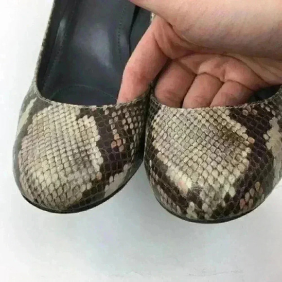Calvin Klein Heels fionn 8.5 Leather Snake print - Picture 4 of 8